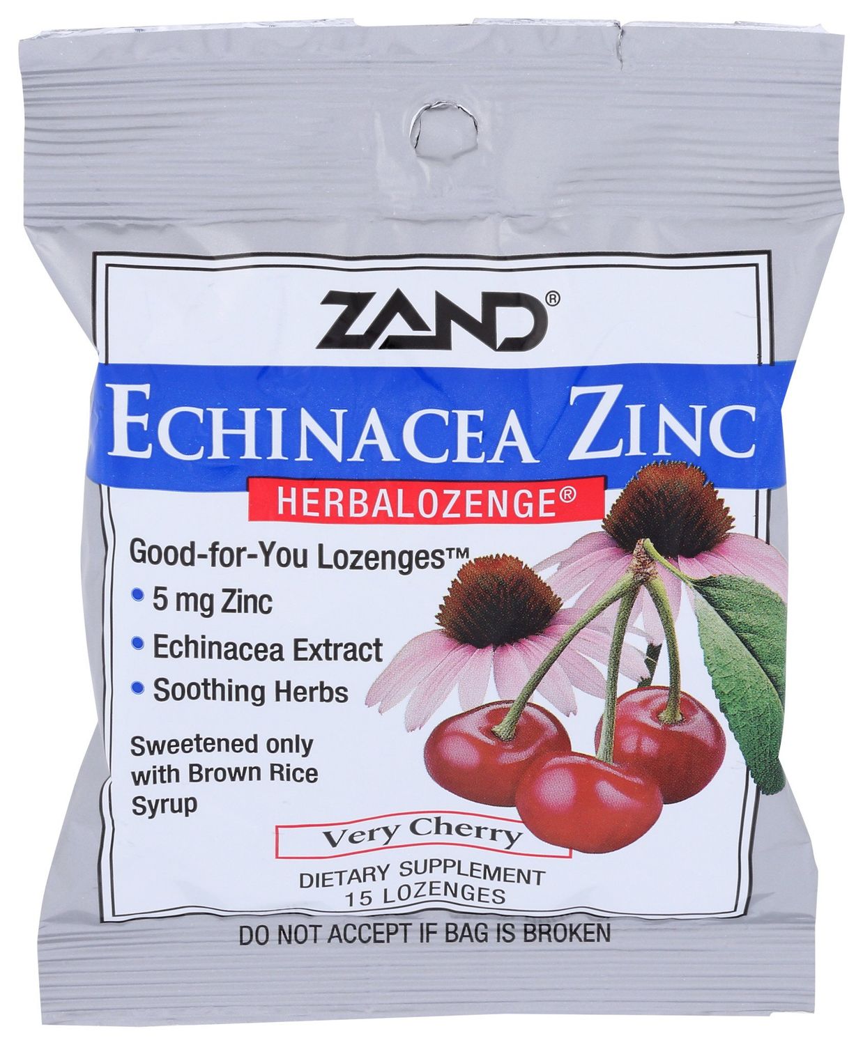 Herbal Loz Echinacea Zinc 15 loz