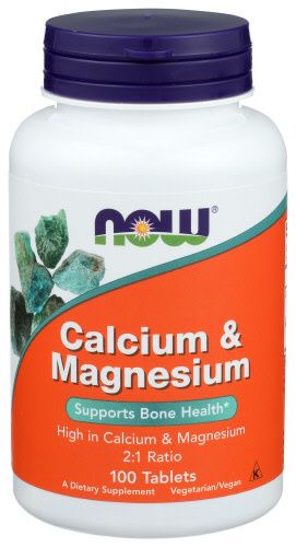 Now CAL- MAG 500/250mg 100 TABS