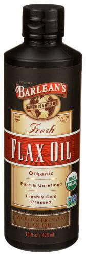 Barlean&#39;s OG Flax Oil (Unrefined) 16 fl oz