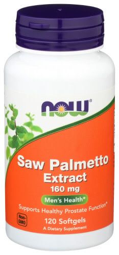 NOW Saw Palmetto Extract 160 mg 120 Sgel