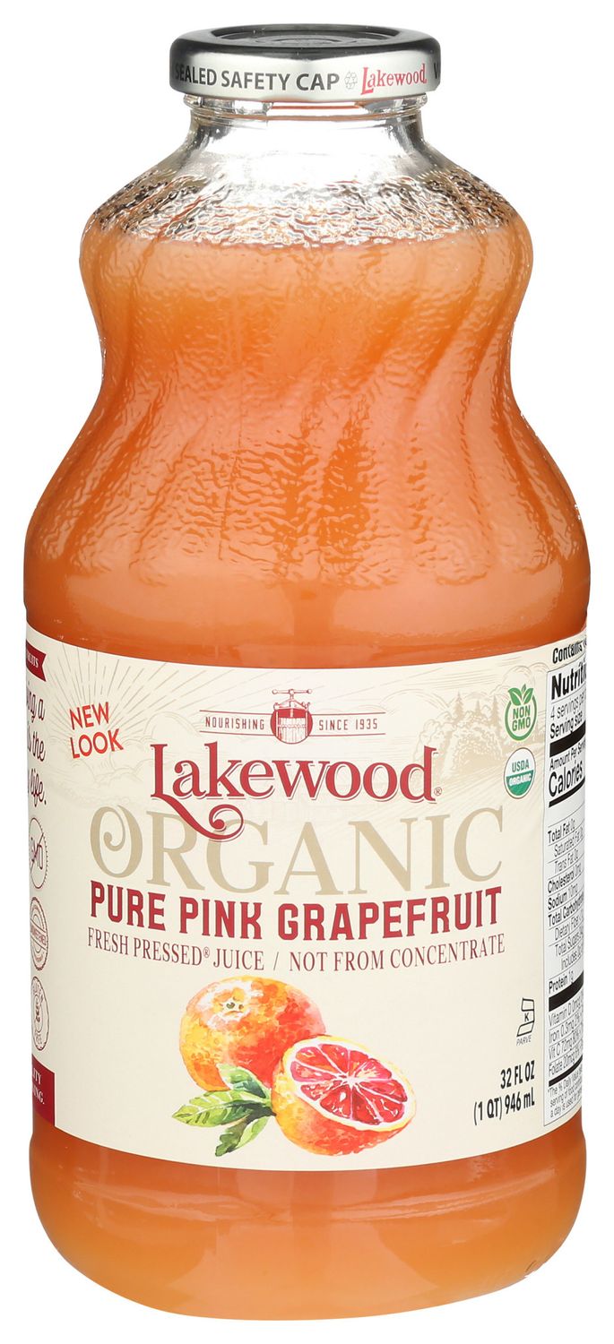 Lakewood                      Juice Pink Grapefruit Org