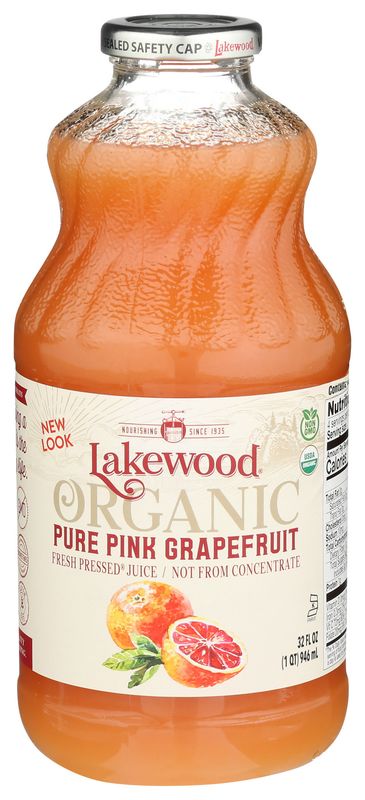 Lakewood                      Juice Pink Grapefruit Org