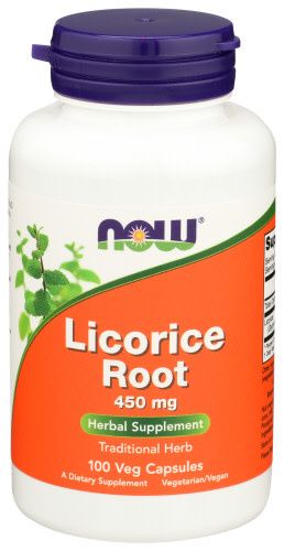 Now LICORICE ROOT 450mg  100 VCAPS