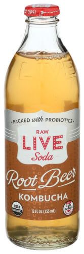 Live Kombucha                 Kombucha Rootbeer