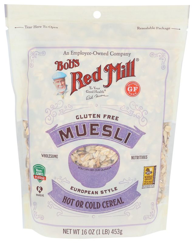 Bobs Red Mill                 Cereal Muesli GF