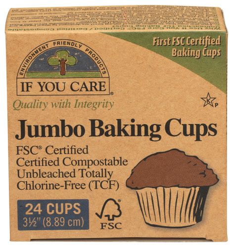 IUC JUMBO BAKING CUPS 24 CT