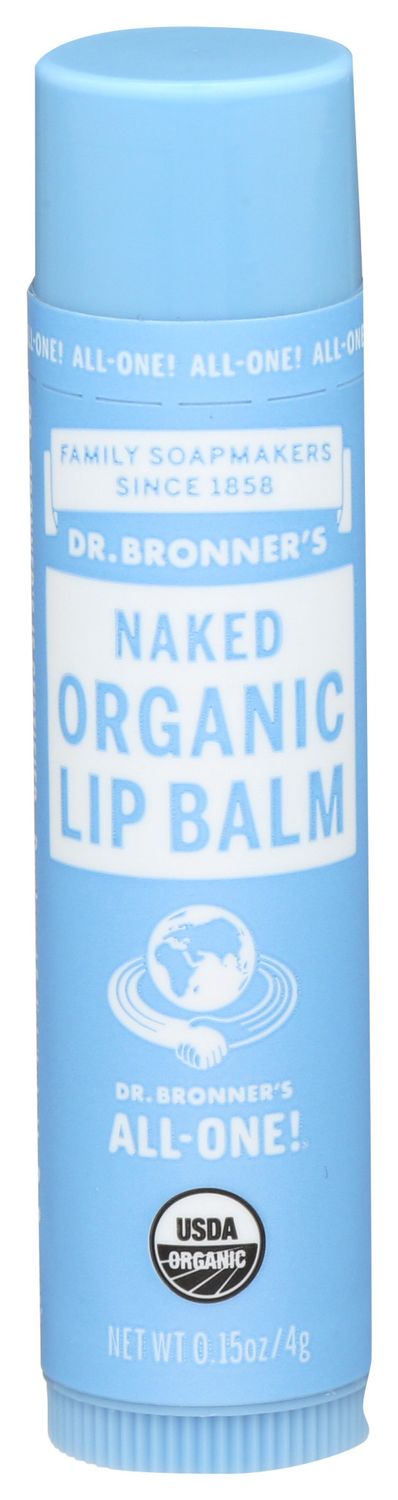 Dr Bronner                    Lip Balm Naked Unscntd