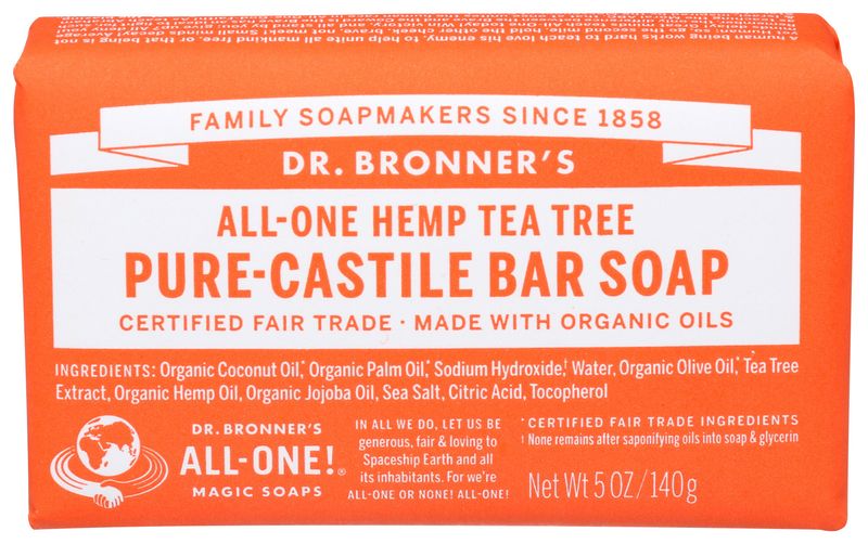 Dr Bronner                    Soap Bar Ttree