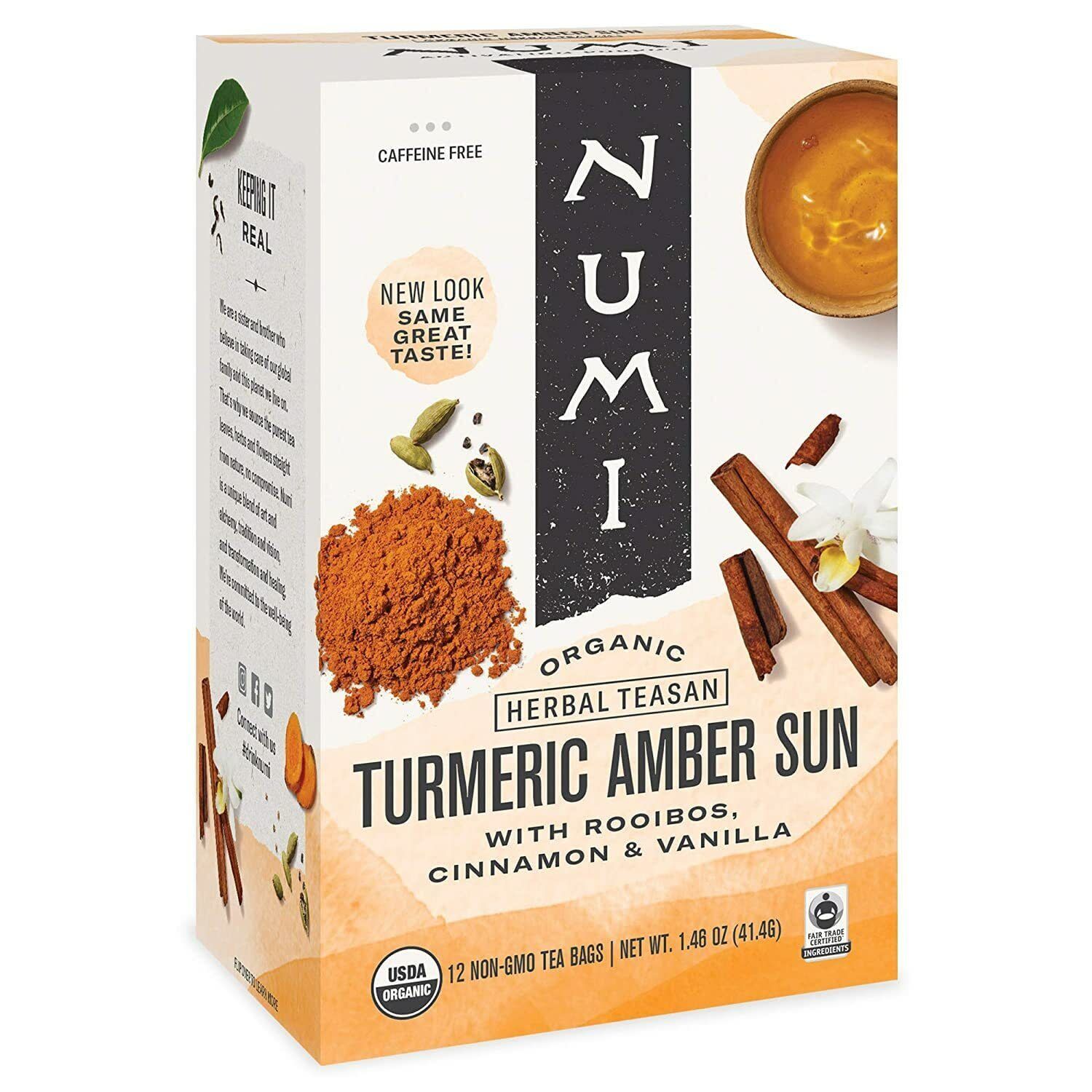 Numi Teas                     Tea Turmeric Amber Sun
