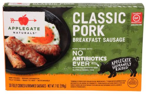 Applegate                     Sausage Brkfst Clssc Pork