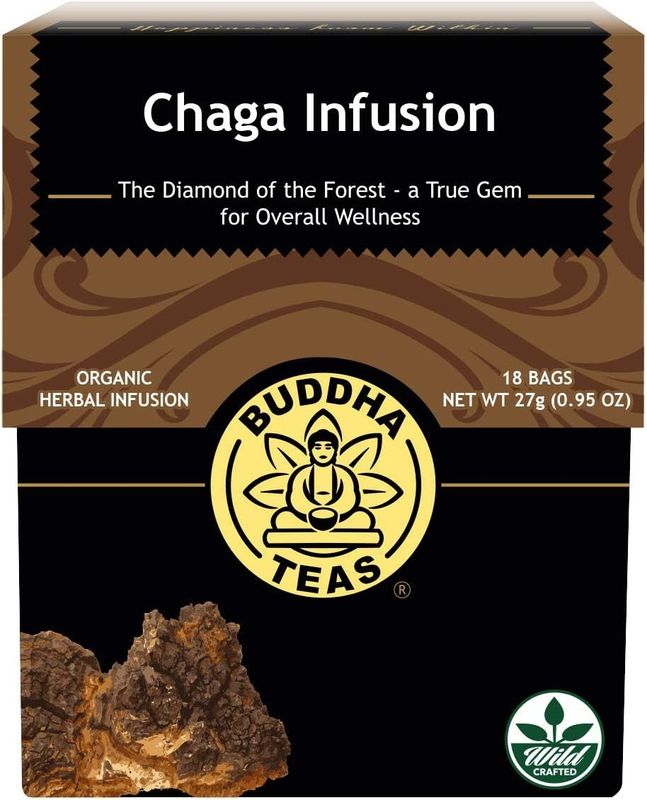 Buddha Teas                   Tea Chaga Mushroom