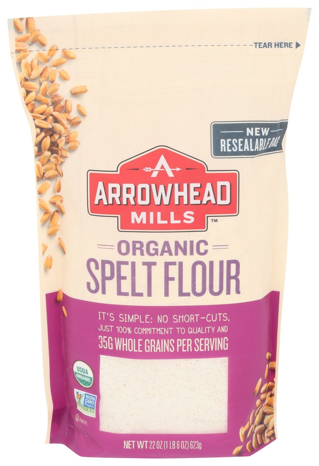 ARROWHEAD MILLSFLOUR WHOLE SPELT ORG
