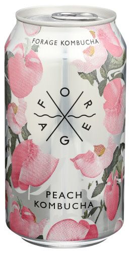 Forage Kombucha               Kombucha Peach