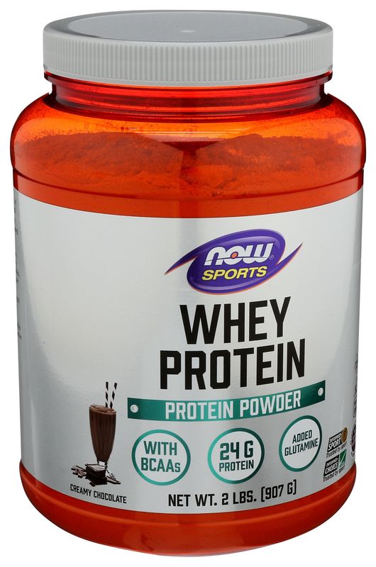 Now Sports Whey Protein Chocolate Protein Powder 2lbs