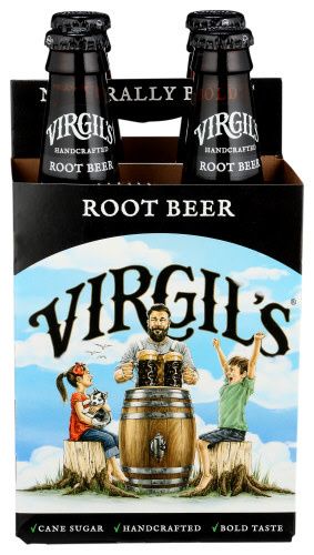 Virgils                       Soda Root Beer 4Pk