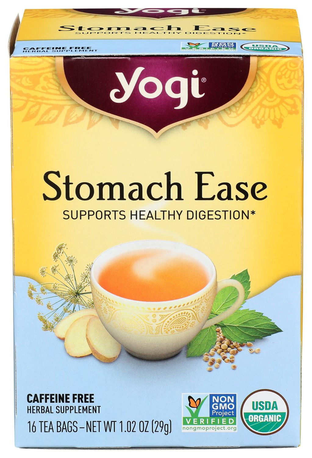 Yogi Teas                     Tea Stomach Ease Org