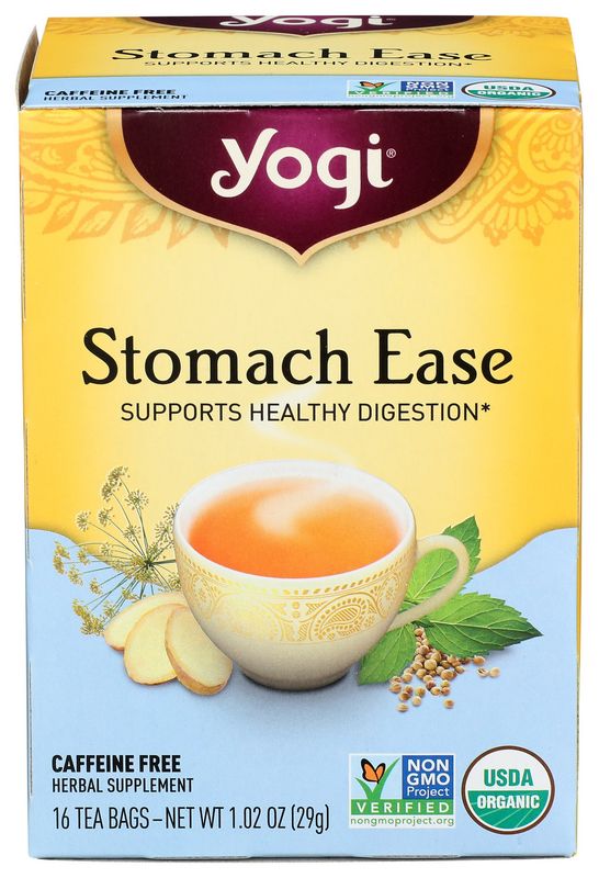 Yogi Teas                     Tea Stomach Ease Org