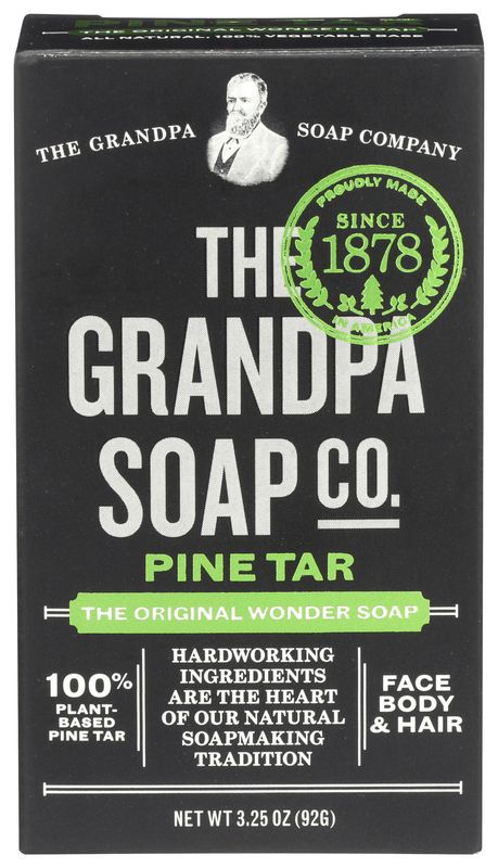 Grandpas                      Soap Bar Pine Tar