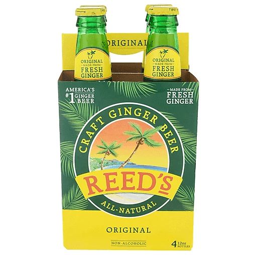 Reeds                         Soda 4Pk Ginger Orgnl