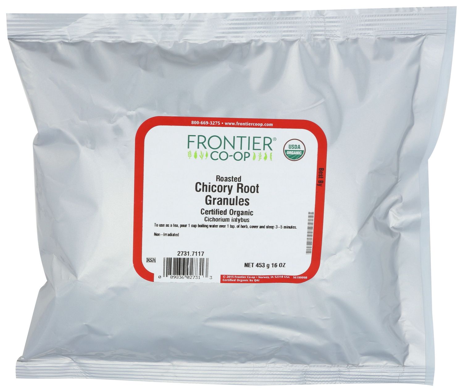 Frontier ORG CHICORY ROOT ROASTED B2731