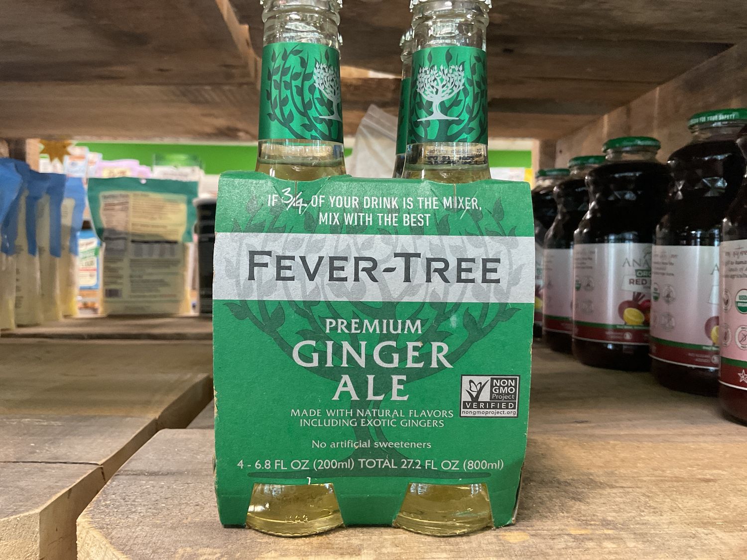 Fever Tree                    Soda 4Pk Ginger Ale
