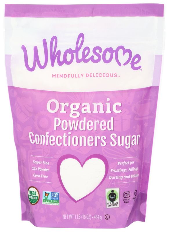 Wholesome                     Sugar Pwdr Org Ftc