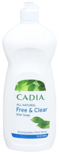 Cadia Everyday                Dish Soap Liq Free&amp;Clear