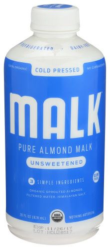 Malk                          Malk Unsweetened Almond