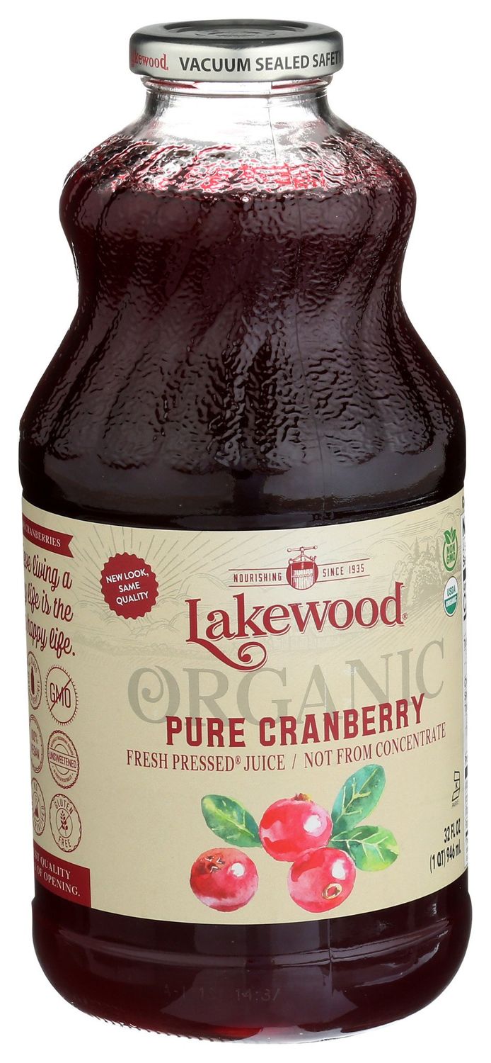Lakewood                      Juice Cranberry Pure Org