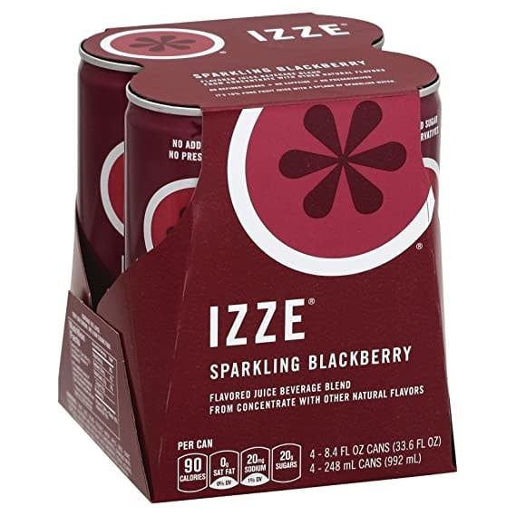 Izze Beverage                 Juice 4Pk Sprkl Blkbry