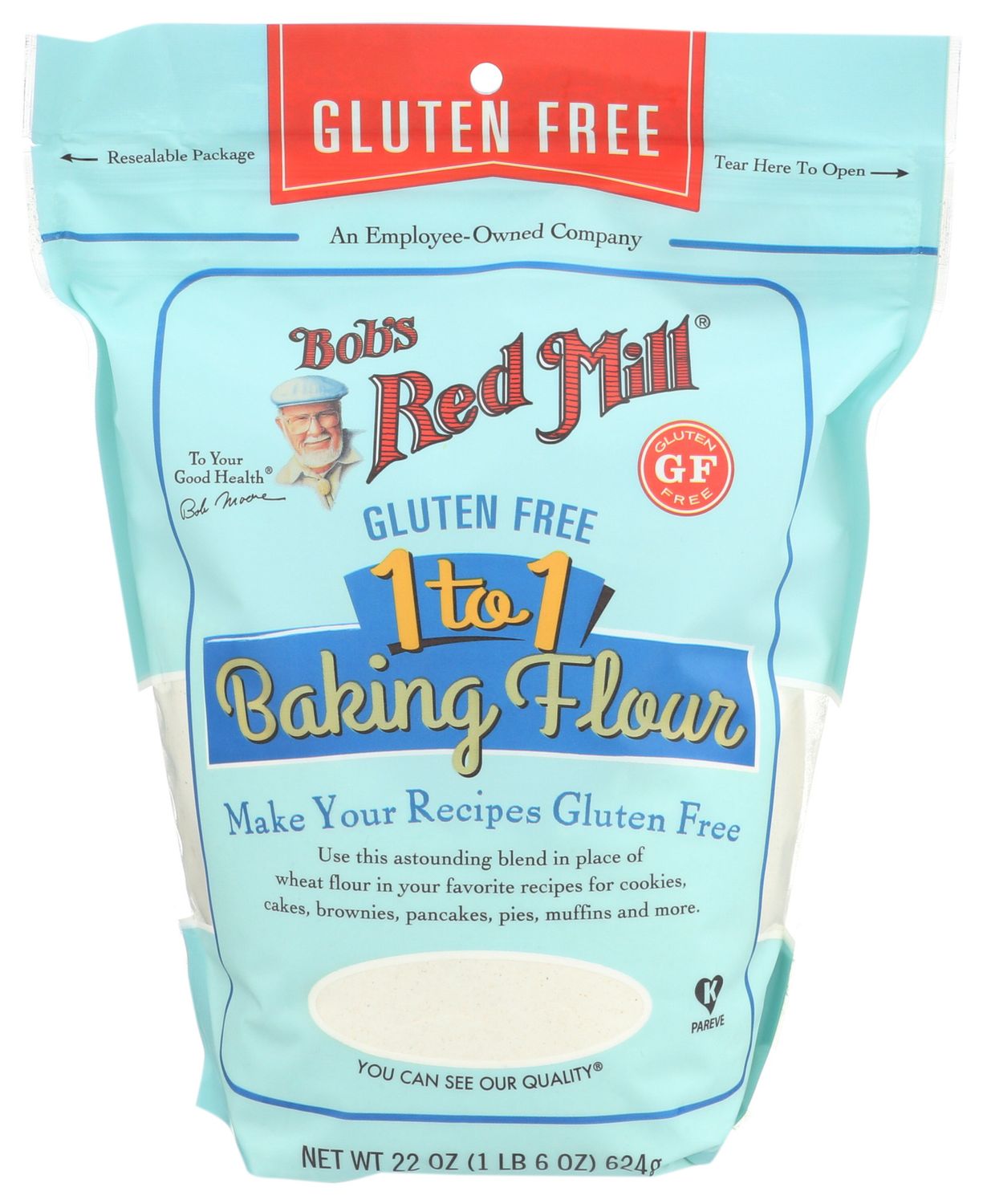 Bobs Red Mill                 Baking Flour 1-To 1