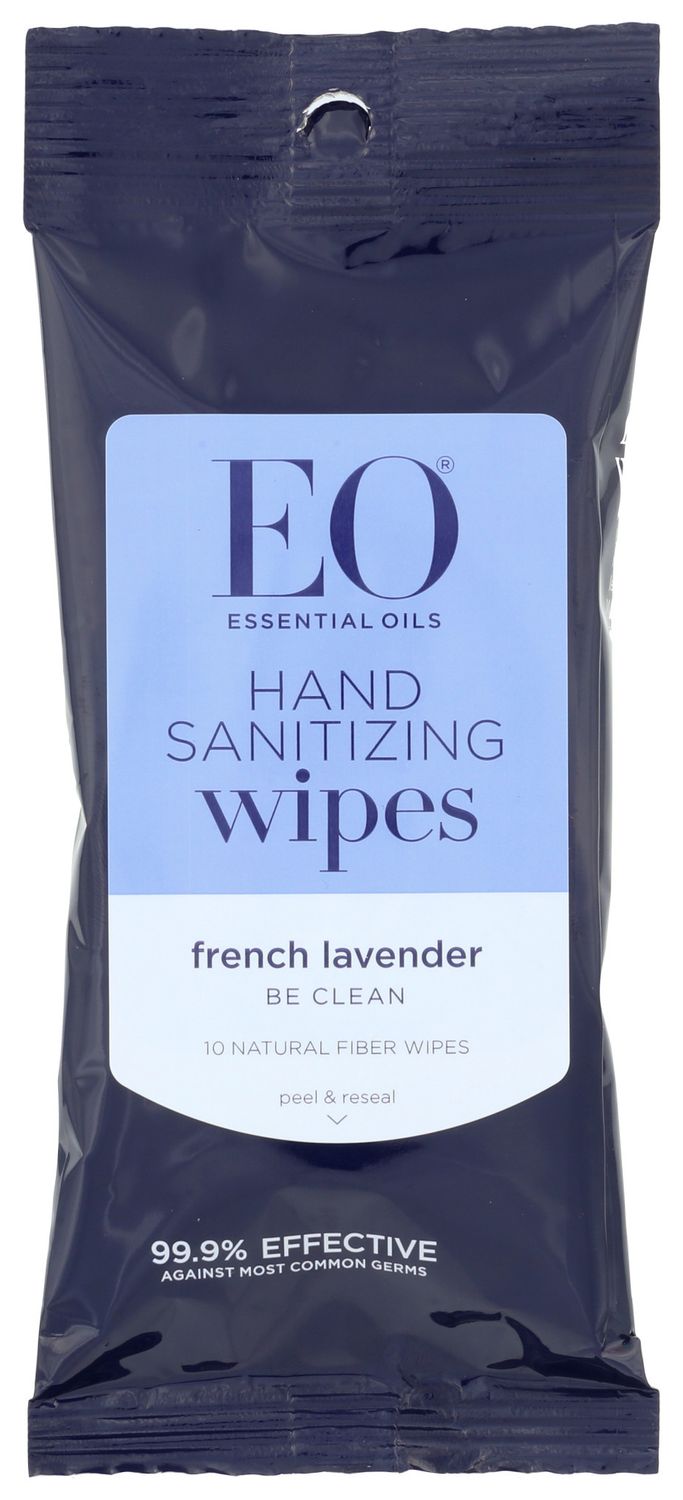 EO Hand Sanitizing Wipes 10 Count