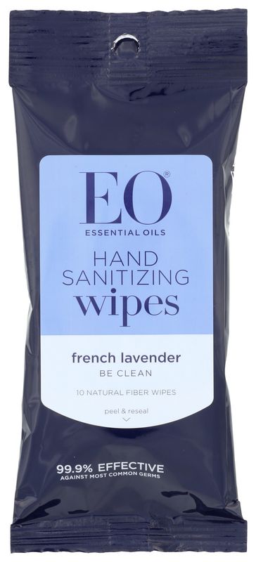 EO Hand Sanitizing Wipes 10 Count
