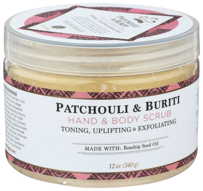 Nubian Heritage               Body Scrub Patchouli Brti