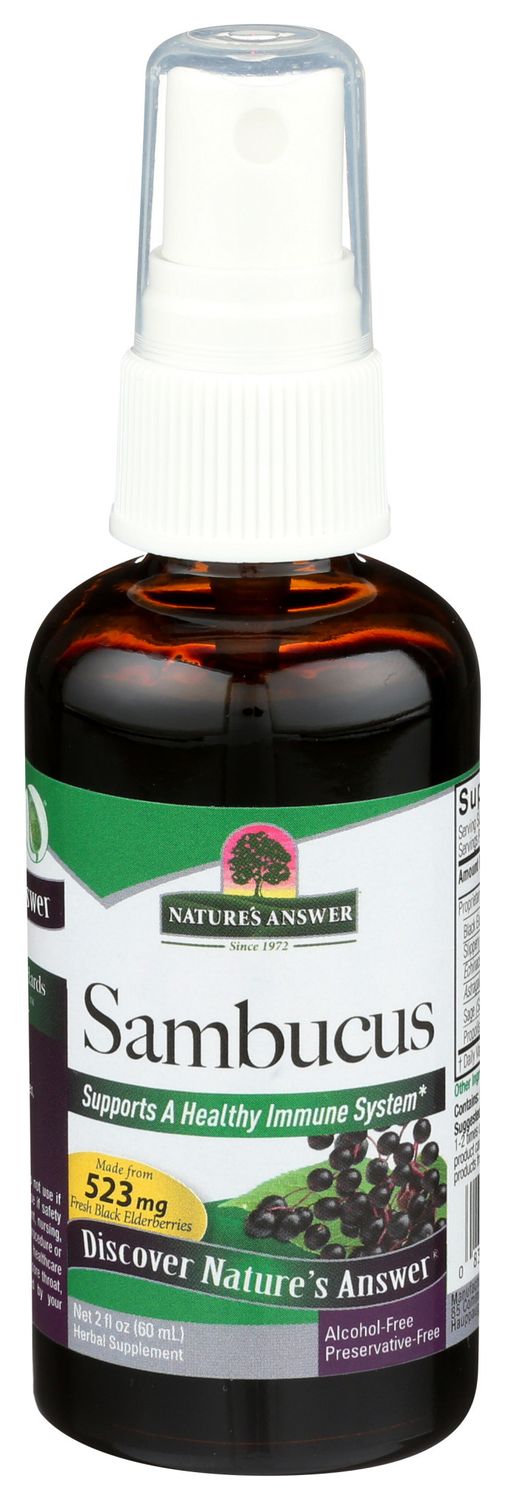 Sambucus Black Elderberry Spray 2 oz