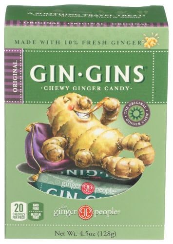 Ginger People  GIN GINS CHEWY ORIGINAL 4.5 oz