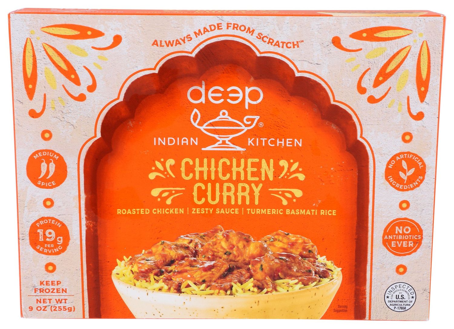 Deep Indian Kitchen           Chicken Curry Rice
