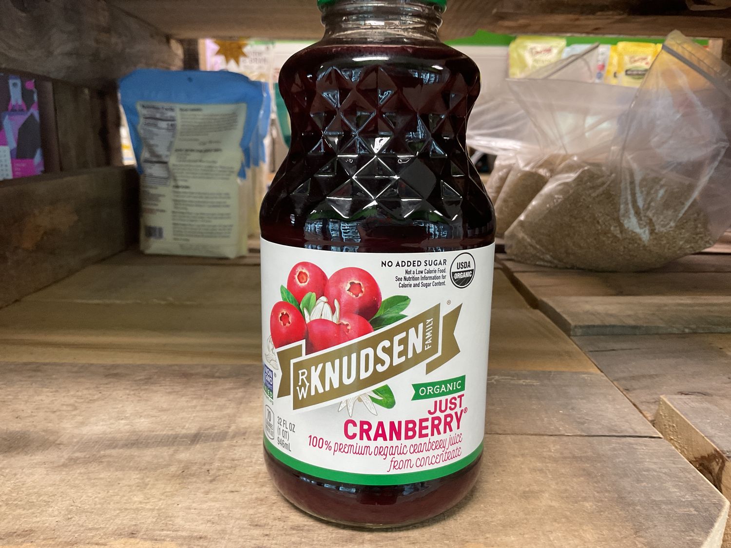 Knudsen                       Juice Just Cranbry