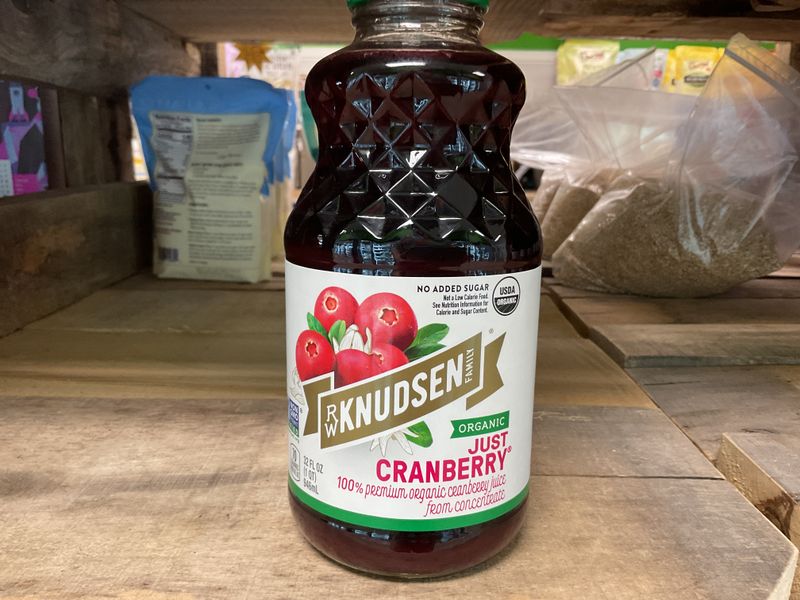 Knudsen                       Juice Just Cranbry
