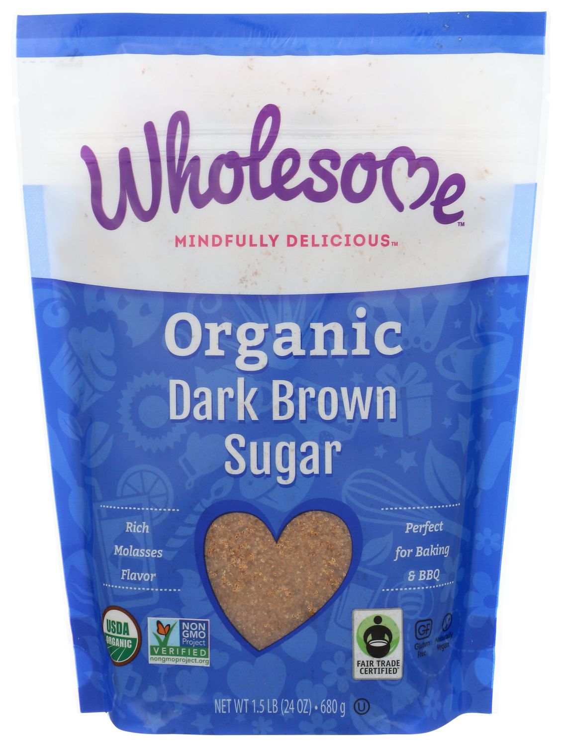 Wholesome                     Sugar Brown Dark Org Ftc