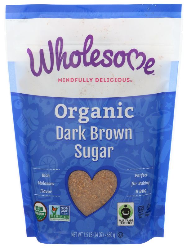 Wholesome                     Sugar Brown Dark Org Ftc
