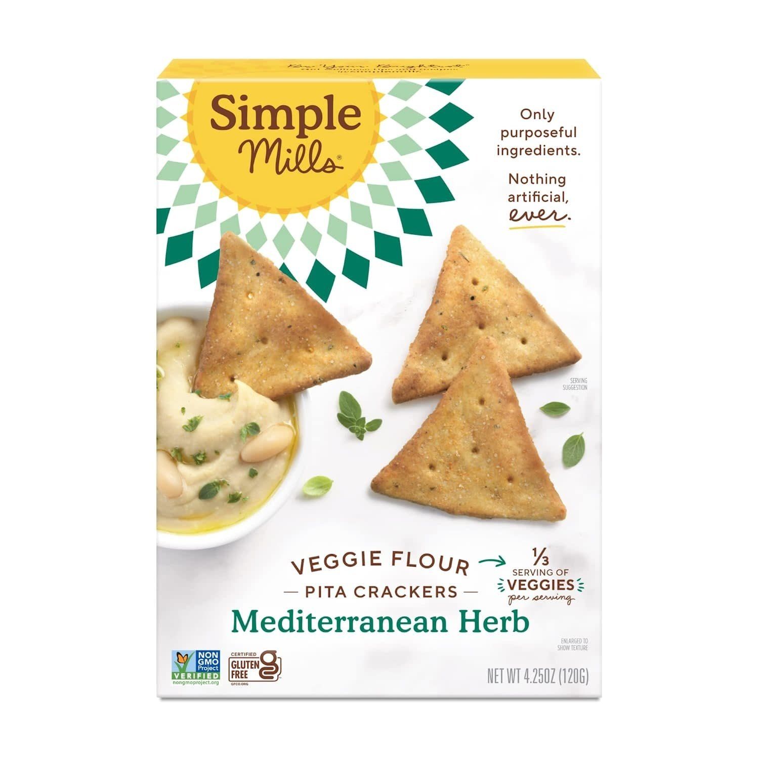 Simple Mills                  Cracker Pita Mdtrrn Herb
