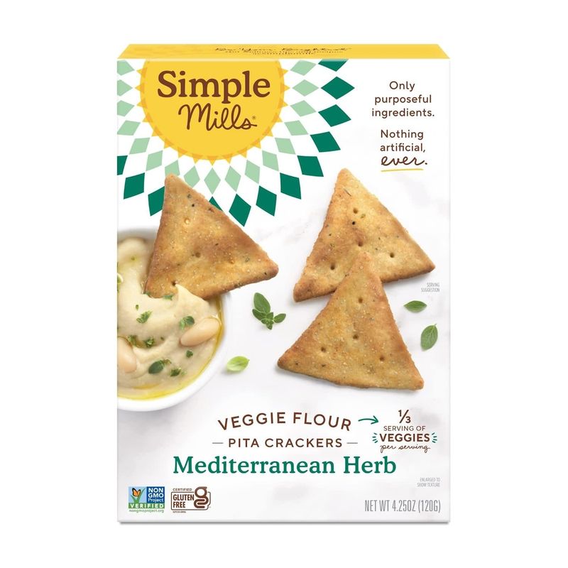 Simple Mills                  Cracker Pita Mdtrrn Herb