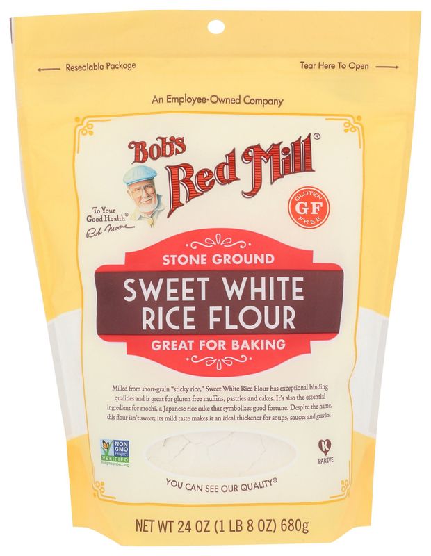Bobs Red Mill                 Flour Rice Swt White