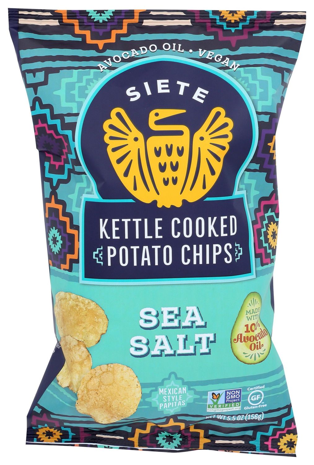 Siete                         Chips Potato Sea Salt GF