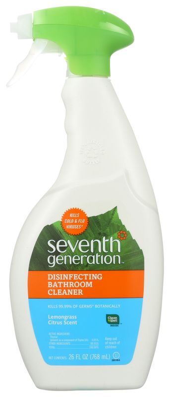 Seventh Generation Disinfecting Bathroom Cleaner 26 fl oz