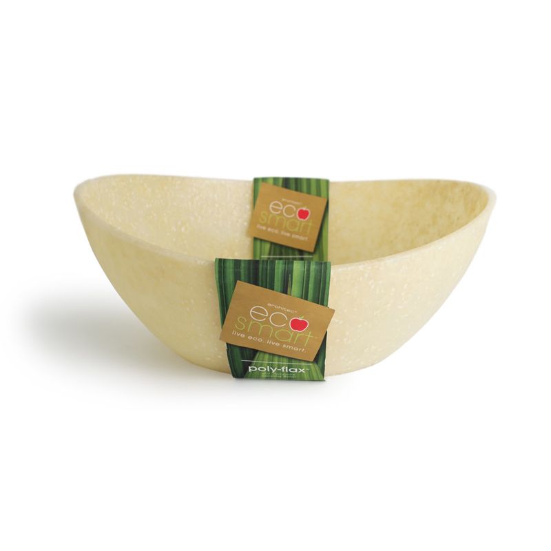ECO SMART  White Serving Bowl
