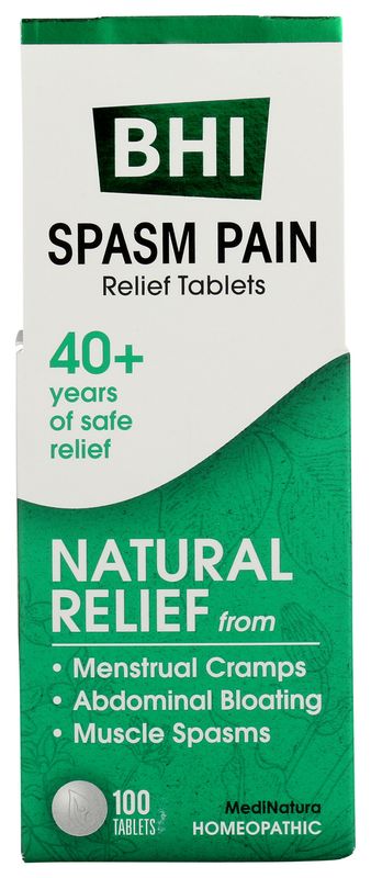 BHI Spasm Pain 100 Tablets