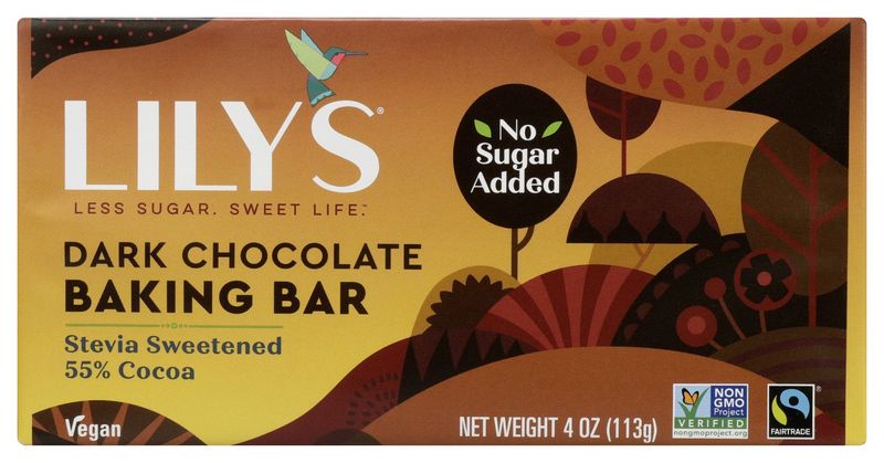 Lily&#39;s BAR BAKING STEVIA SWTND 4 OZ