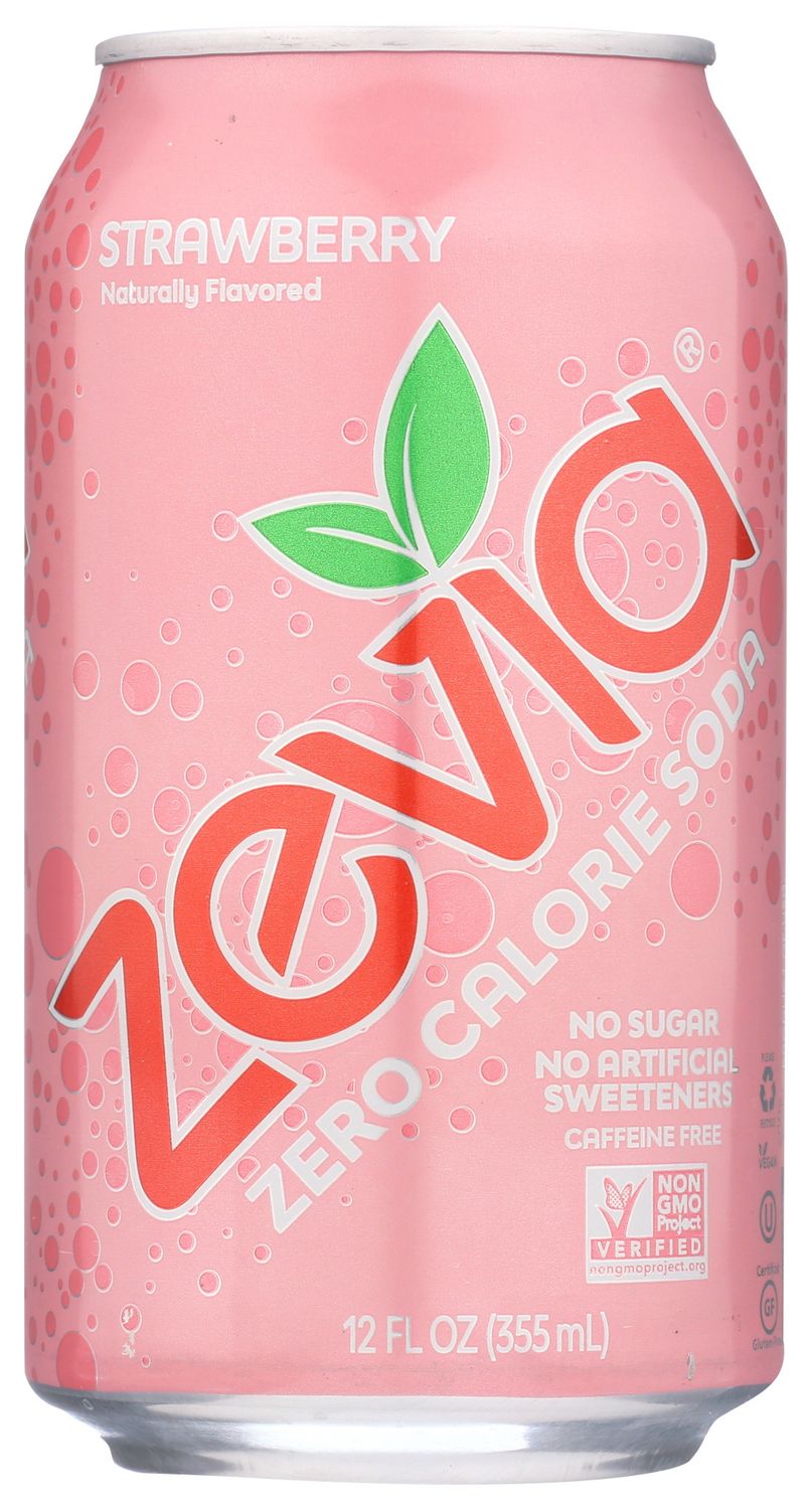 Zevia                         Soda Strwbry 6Pk